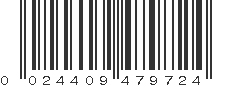 UPC 024409479724