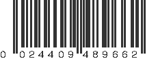 UPC 024409489662