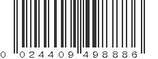 UPC 024409498886