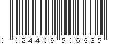 UPC 024409506635