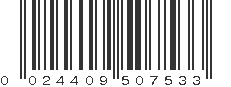 UPC 024409507533