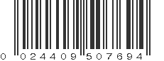 UPC 024409507694