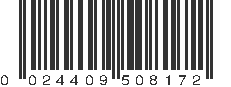 UPC 024409508172