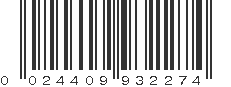 UPC 024409932274