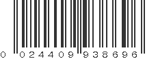 UPC 024409938696