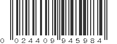 UPC 024409945984