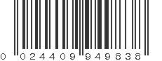 UPC 024409949838