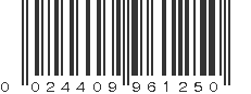 UPC 024409961250