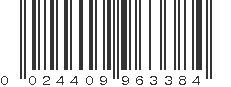 UPC 024409963384