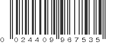 UPC 024409967535