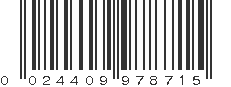 UPC 024409978715