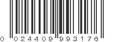 UPC 024409993176