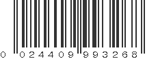 UPC 024409993268