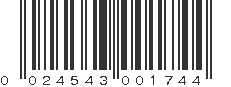 UPC 024543001744