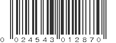 UPC 024543012870