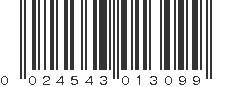 UPC 024543013099