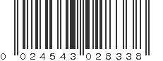 UPC 024543028338