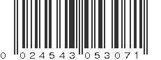 UPC 024543053071