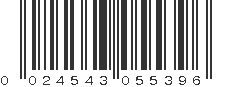 UPC 024543055396