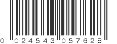 UPC 024543057628