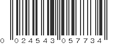 UPC 024543057734