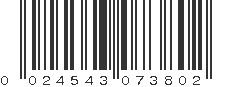 UPC 024543073802