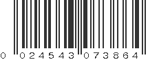 UPC 024543073864