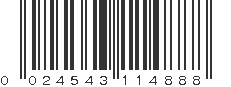 UPC 024543114888