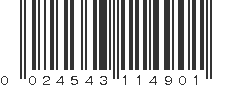 UPC 024543114901