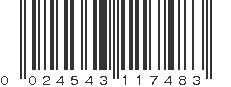 UPC 024543117483