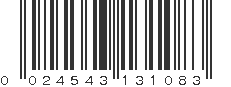 UPC 024543131083