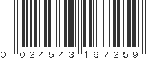 UPC 024543167259