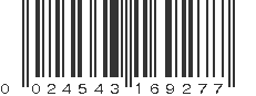 UPC 024543169277