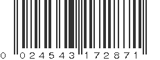 UPC 024543172871