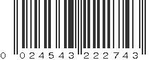 UPC 024543222743