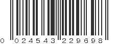 UPC 024543229698