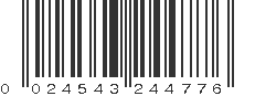 UPC 024543244776