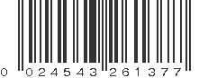 UPC 024543261377