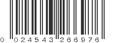 UPC 024543266976