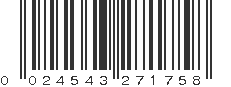 UPC 024543271758