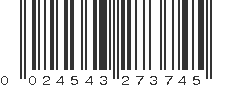 UPC 024543273745