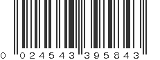 UPC 024543395843