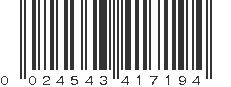 UPC 024543417194