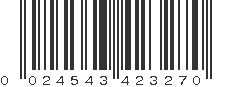 UPC 024543423270