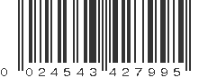 UPC 024543427995