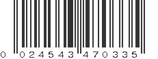 UPC 024543470335