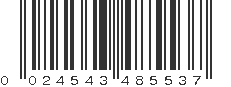 UPC 024543485537