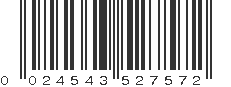 UPC 024543527572