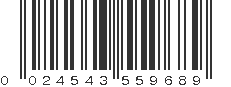 UPC 024543559689