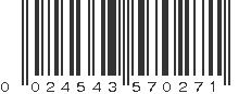 UPC 024543570271